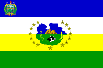 Bandera Mcpio. Santa María de Ipire